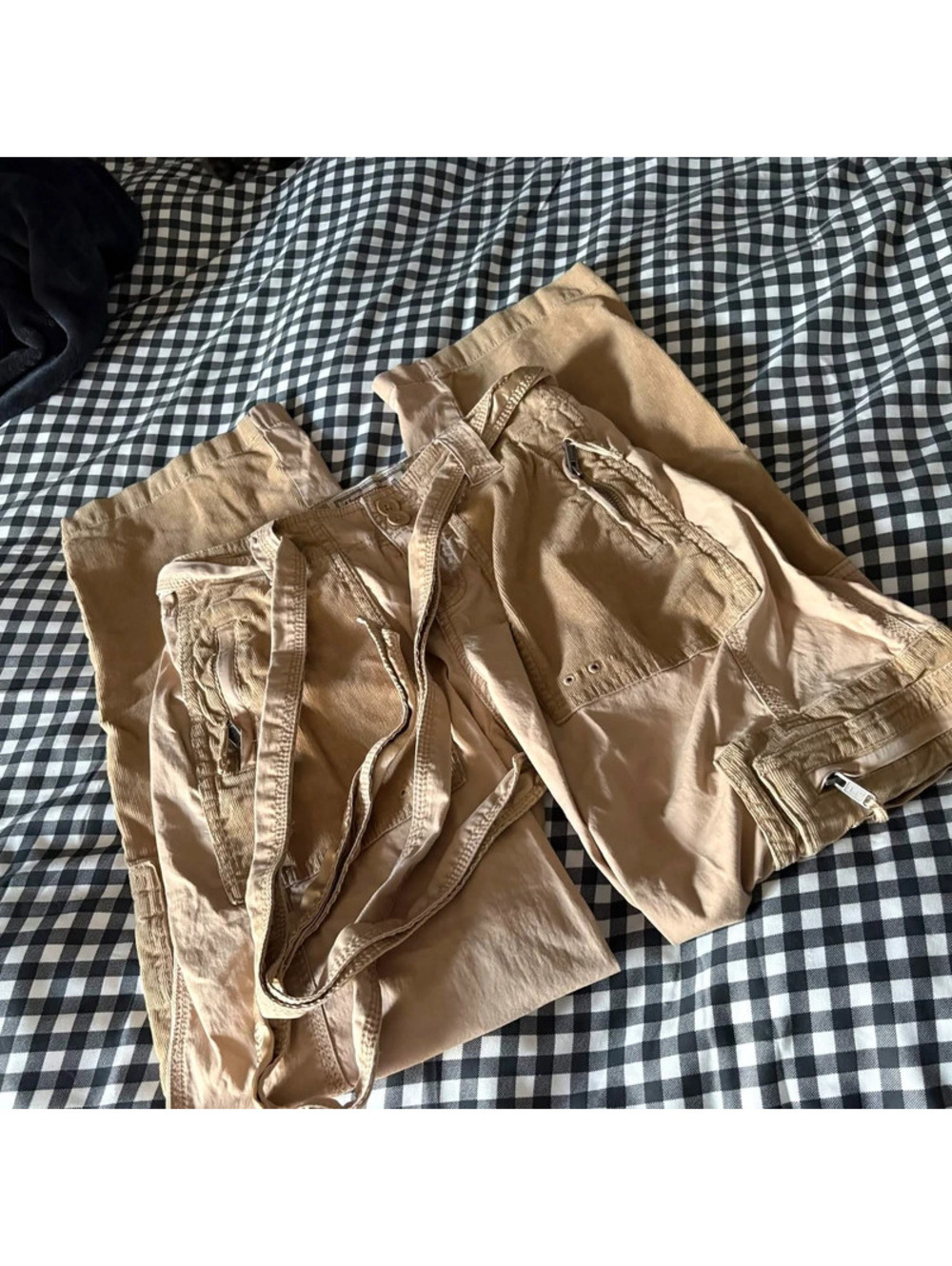 y2k abercrombie baggy cargo pants